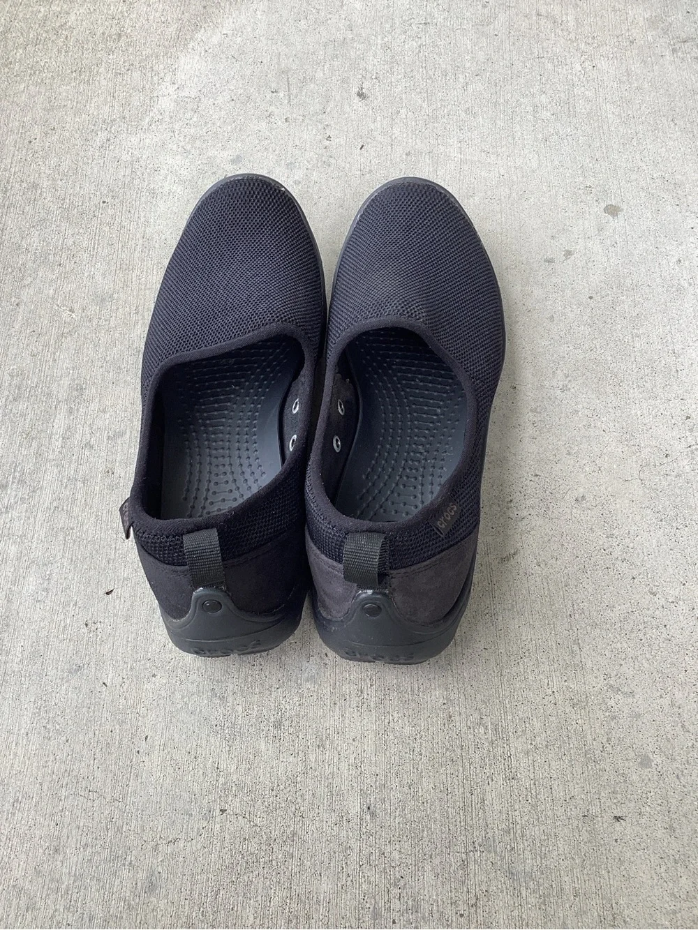 CROCS Duet Busy Day Skimmers Mesh Slip-On Loafers 8